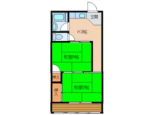 すみれビル【4階】の間取り