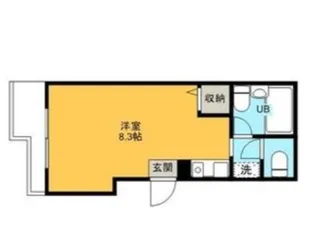 ロイヤルライオンヴィレッジPART6【2階】の間取り