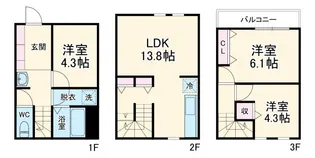 Regina大宮の間取り