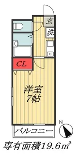 千葉県市川市南八幡5【マンション】の間取り