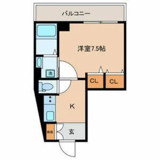 Village・Planche【3階】の間取り