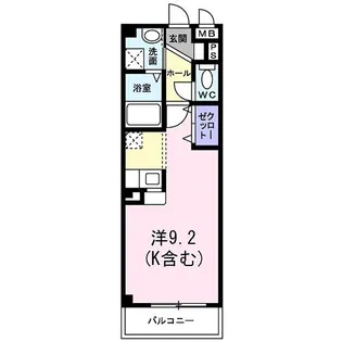 レインボー スクエア【2階】の間取り