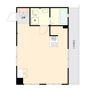 ONE ROOF FLAT NISHIWASEDA【12階】の間取り