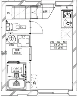 ミライズ滝野川レジデンス【4階】の間取り