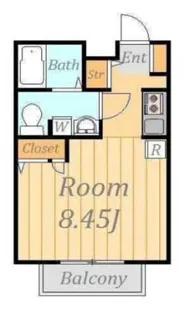 クレセール吉祥寺【2階】の間取り