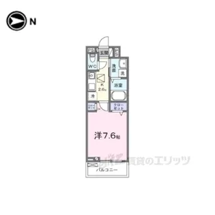 アロッジオ瀬田【3階】の間取り