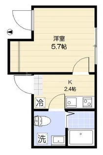ラ・フォート梅島【3階】の間取り