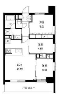 アーバンパーク立石【12階】の間取り