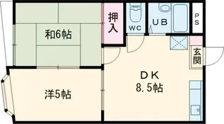 邦和ビル7【2階】の間取り