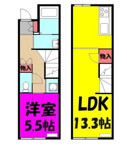 カラーズの間取り