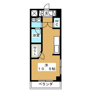 ビバ・ルネサンスII【6階】の間取り