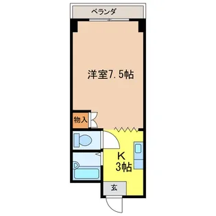 ラフェニーチェ【2階】の間取り