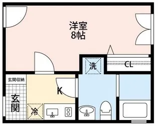 Como Yotsuya【1階】の間取り