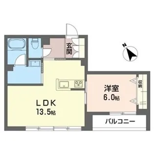リリー シャルマン【3階】の間取り