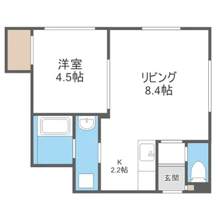 Permanent ark bless【2階】の間取り