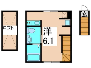 グランシャレ―梅島II【2階】の間取り
