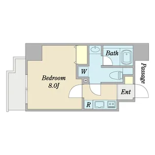 オークスクエア大森【5階】の間取り