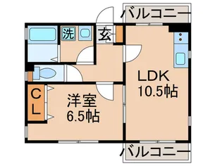 YB-ブライトンヒルズ【3階】の間取り