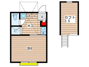 HOT.ハイム【2階】の間取り