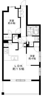 プレシス宮崎台【5階】の間取り