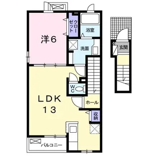 トイロ神田【2階】の間取り