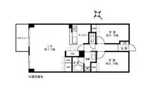 ガーデンホーム南千住EXプラザ【3階】の間取り