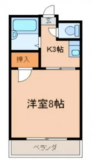 加茂ハイツ【1階】の間取り