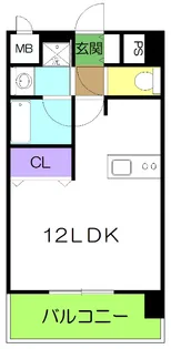 レ・メニュアール薊野【8階】の間取り