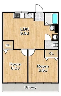 川忠ビル【5階】の間取り