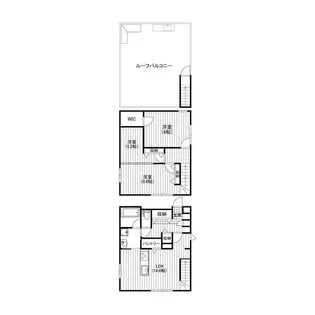 Bark Lane 西大井の間取り