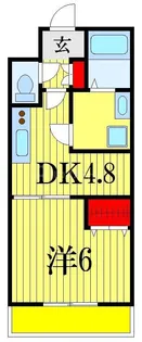 プライディア幕張【2階】の間取り