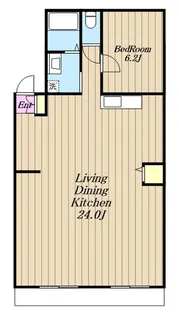 エクセルコート【0】【4階】の間取り