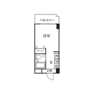 エクセラン西八王子【3階】の間取り