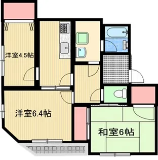 メゾネット 和【3階】の間取り