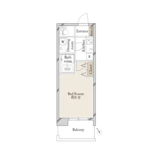 アルファレガロ葵吉野町【5階】の間取り