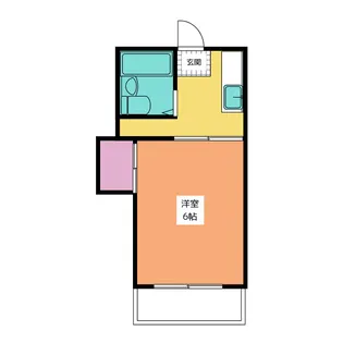 エクセレント内田【2階】の間取り