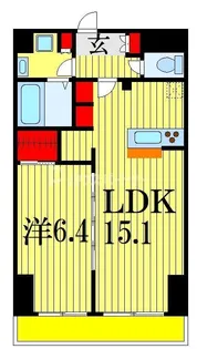 JUSEI RESIDENCE【1階】の間取り
