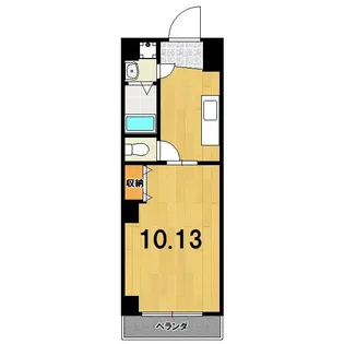 朱雀館【1階】の間取り