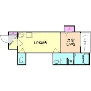 gloria hanaten【3階】の間取り