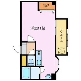 グランハイツ泉町【3階】の間取り