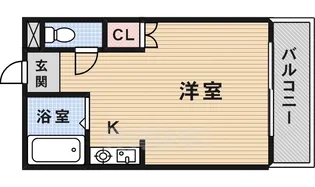 フェニックス水尾【1階】の間取り