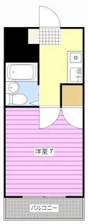 クレセント中泉【3階】の間取り