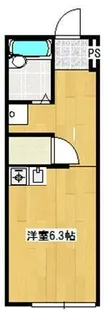 アルシオーネ東林間【2階】の間取り