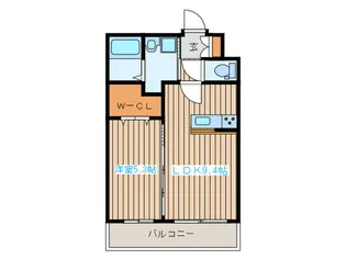 サンビューティー宮町【3階】の間取り