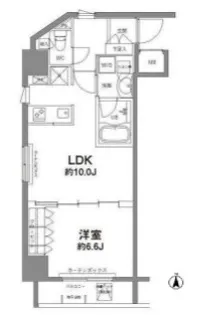コンフォリア新宿御苑II【3階】の間取り