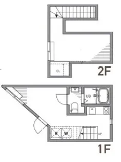 中野薫木荘の間取り