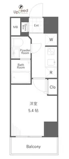 フェルクルールプレスト堀切菖蒲園【10階】の間取り