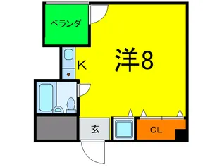 パルティマルトヨ王子公園【4階】の間取り