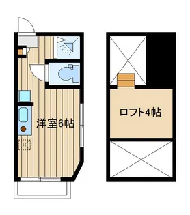 ファーストハウス武蔵関【1階】の間取り