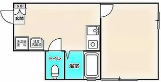 虹信ビル【3階】の間取り